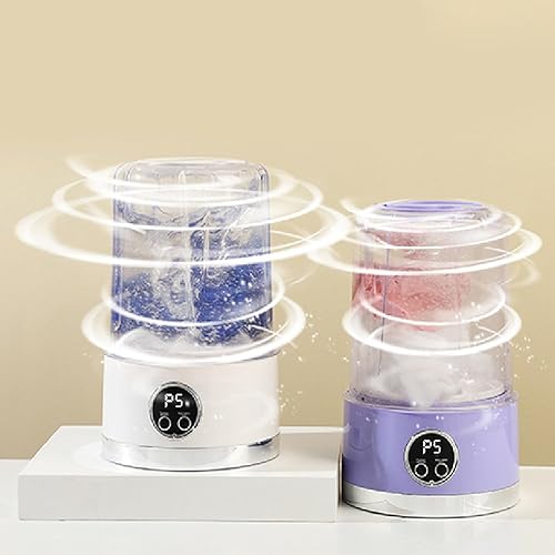 Miniatura 2 de PANGBOER Rechargeable Tiny Undergarment Washer Augmenter Rotation Technology 4000mAh Battery Double Wash Modes Waterproof Plan Co