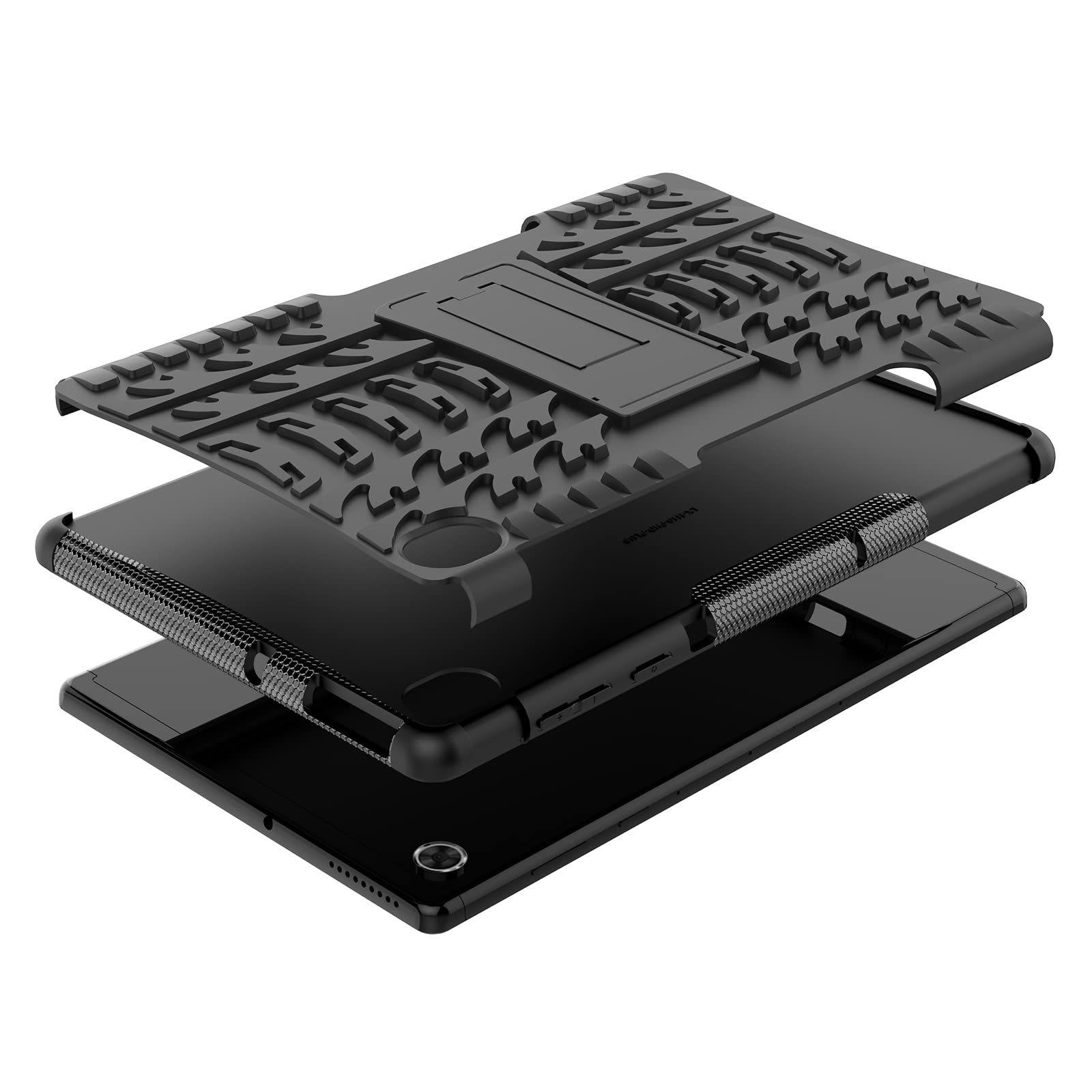 Custodia In Gel TPU Per Lenovo M10 Plus (TB-X606F/X) - Antiurto, Sottile, Morbida, Trasparente