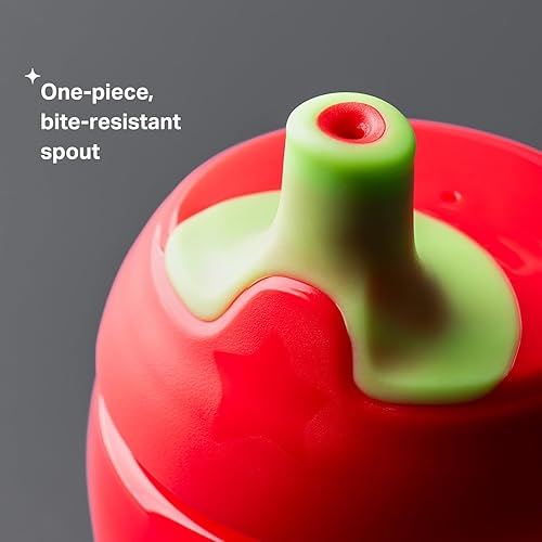 Miniatura 3 de Tommee Tippee Sportee - Botella para beber para niños pequeños, 12 meses o más, 10 onzas, a prueba de derrames, boquilla resistente a mordeduras,