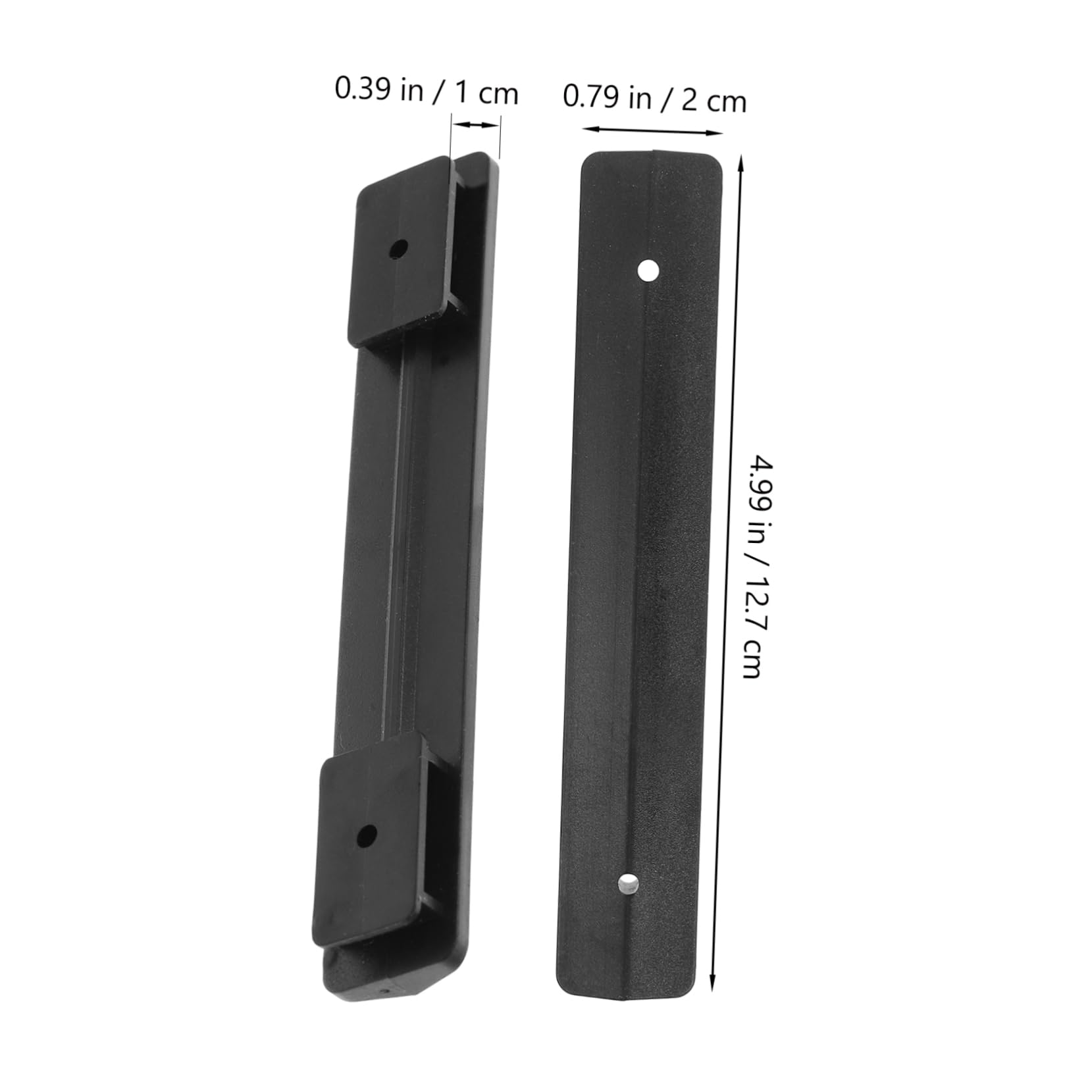 Ciieeo Versatile Storage Hooks 2 Pack: Plastic Perforated Board Connectors for Garage Kitchen Tool Hanger