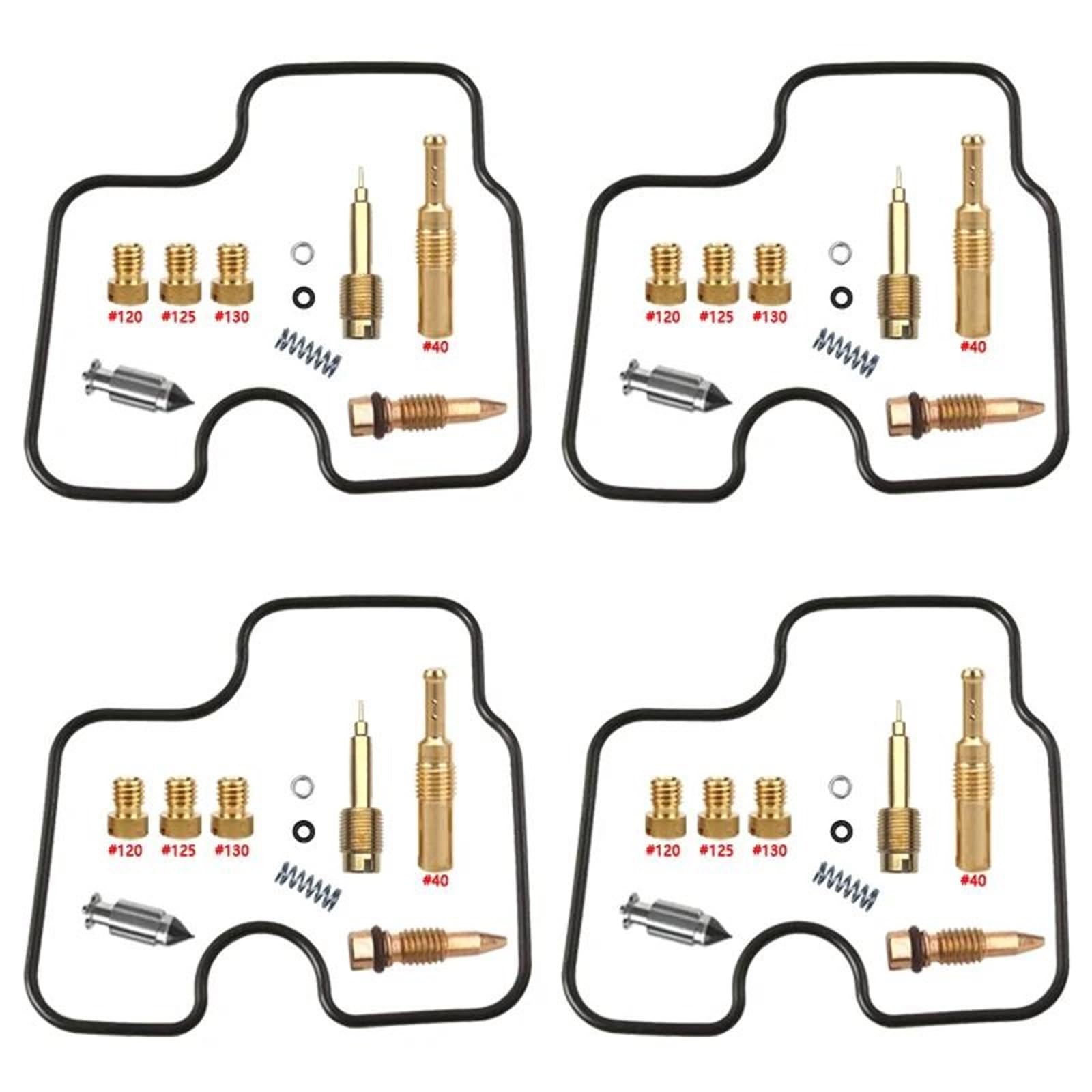 Kit réparation carburateur pour VFR750F RC36/2 1994-1997 flotteurs
