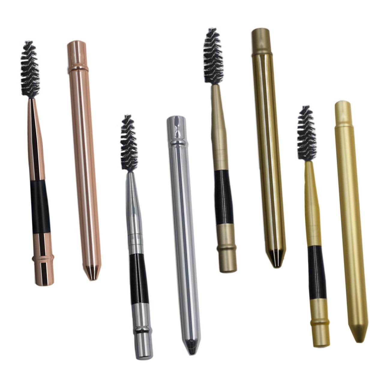 NOLITOY 8pcs Luxury Eyelash Curling Tool Mascara Wands for Women Ergonomic Brush Design NOLITOY 8pcs Luxury Eyelash Curling Tool Mascara Wands for Women Ergonomic Brush Design