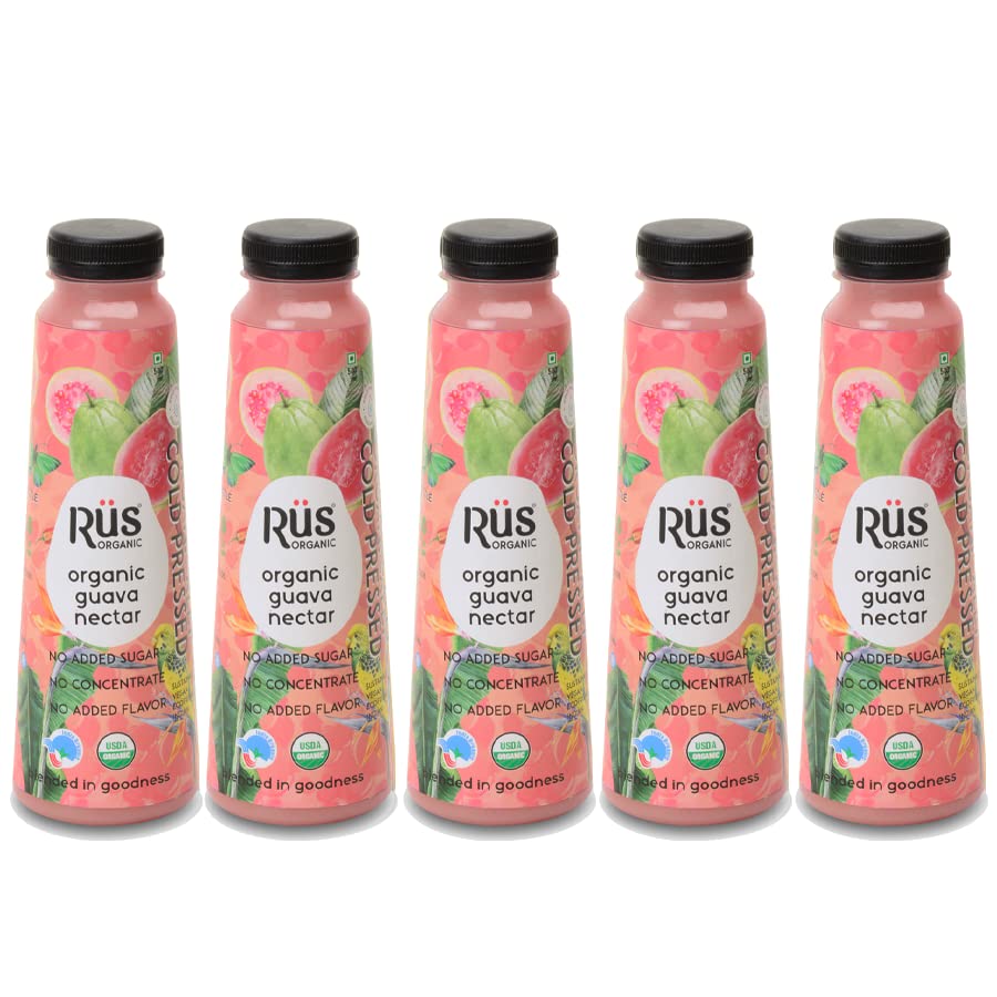 See full amazon price history chart for Rus Organic Fresh 100% Cold Pressed Organic Guava Juice | Pack of 5 x 500ml | No Concentrate, No Added Sugar, Pure & Fresh Rus Organic Fresh 100% Cold Pressed Organic Guava Juice | Pack of 5 x 500ml | No Concentrate, No Added Sugar, Pure & Fresh (B0B6CC1YR1) Amazon Price History, Amazon Price Tracker