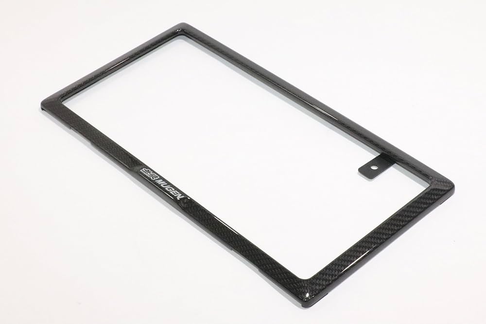 MUGEN 71146-XG8 -K4S0 Carbon License Plate Garnish, Front CARBON