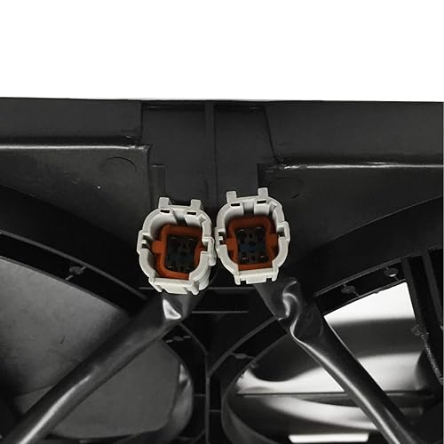 Miniatura 4 de PartsFlow Ventilador de refrigeración del radiador con conjunto de motor para Nissan Sentra 620-409 2000-2001