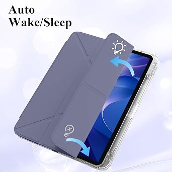 Case for Xiaomi Redmi Pad 2 11 Inch 2025 Y-Shaped Stand Slim Cover Lavender