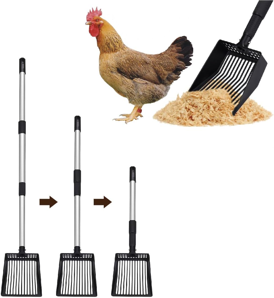 LUCME Chicken Coop Accessories Chicken Poop Scooper