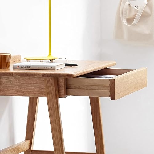 Miniatura 6 de Escritorio para computadora de estudio, escritorio moderno y simple, escritorio multifuncional, mesa de estudio compacta con agujero para cable,