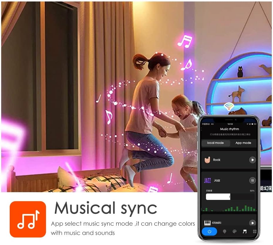 Diagram showing how to connect the LED strip to the USB controller, aligning arrows.