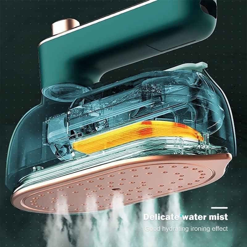 YIRENZUI Mini Steam Iron Handheld Wet and Dry Dual Hot Steam Portable Garment Steamer Home Travel Mini Iron，Rotary Hanging Ironing steam Ironing Household Mini Hanging Ironing Machine