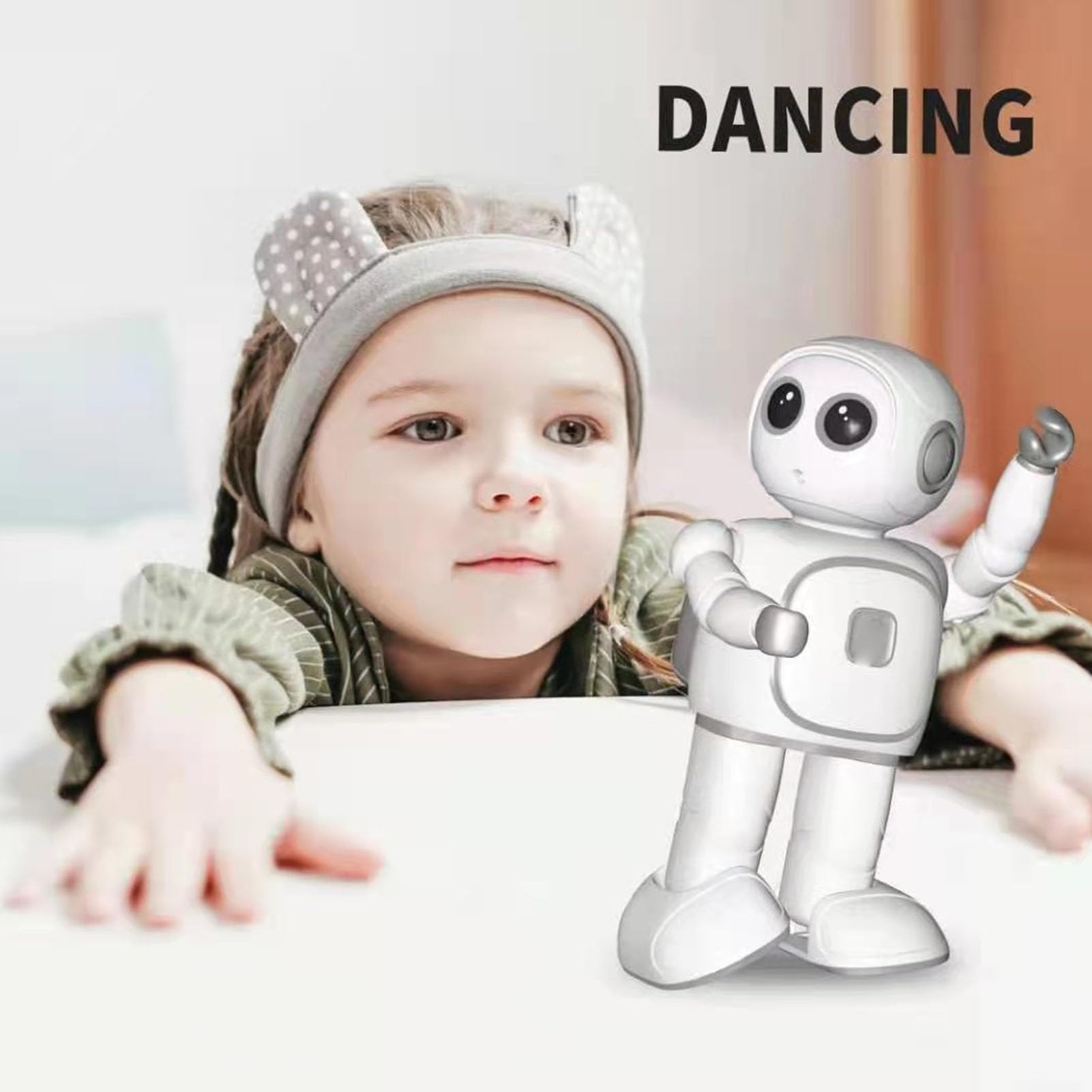 Robot Educativo para Niños R8Pro, Robot de Programación con Control de Voz, Inteligente Interactivo de Aprendizaje en Inglés para Educación Temprana
