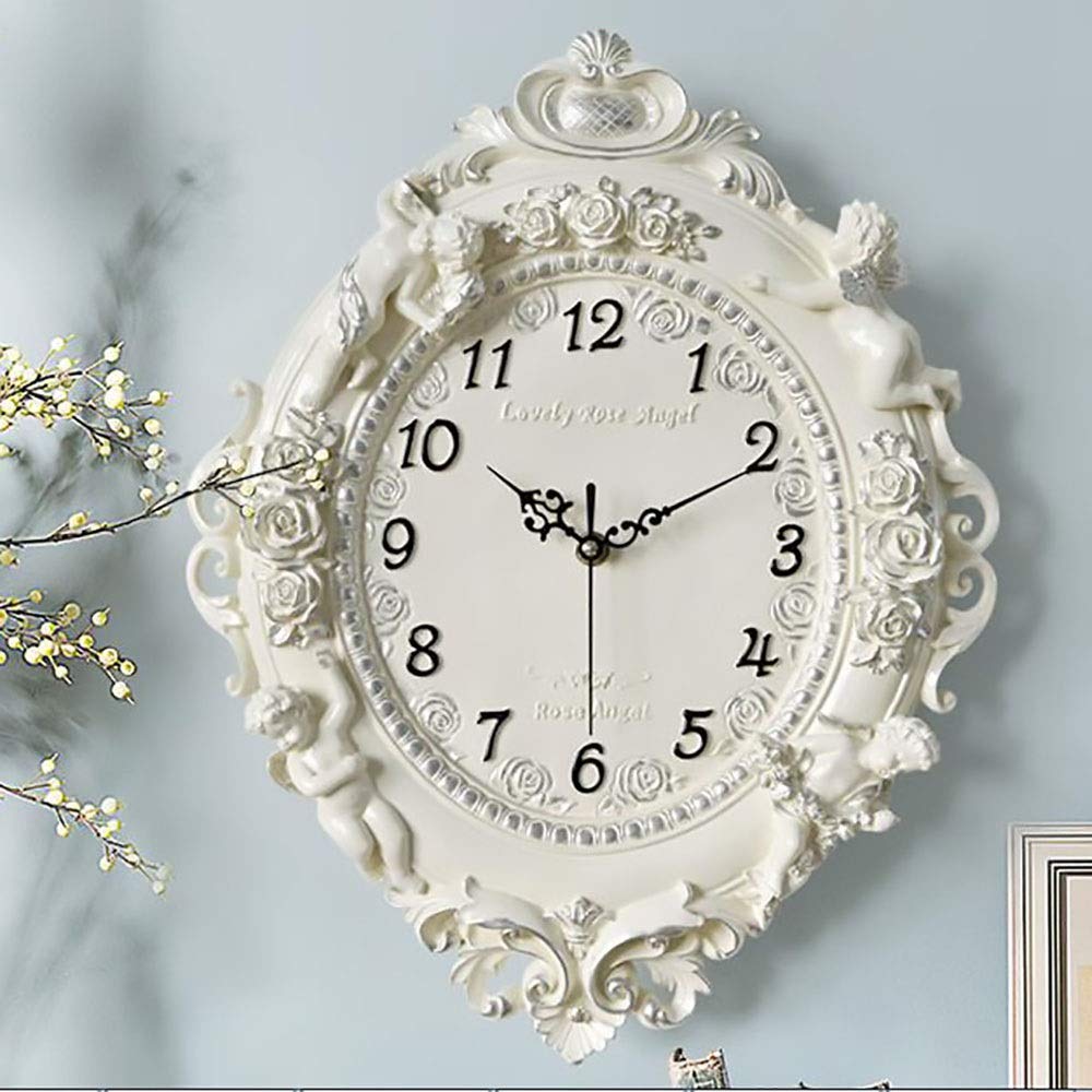 Horloge Murale Silencieuse et Décoration Créative pour Chambre et Salon