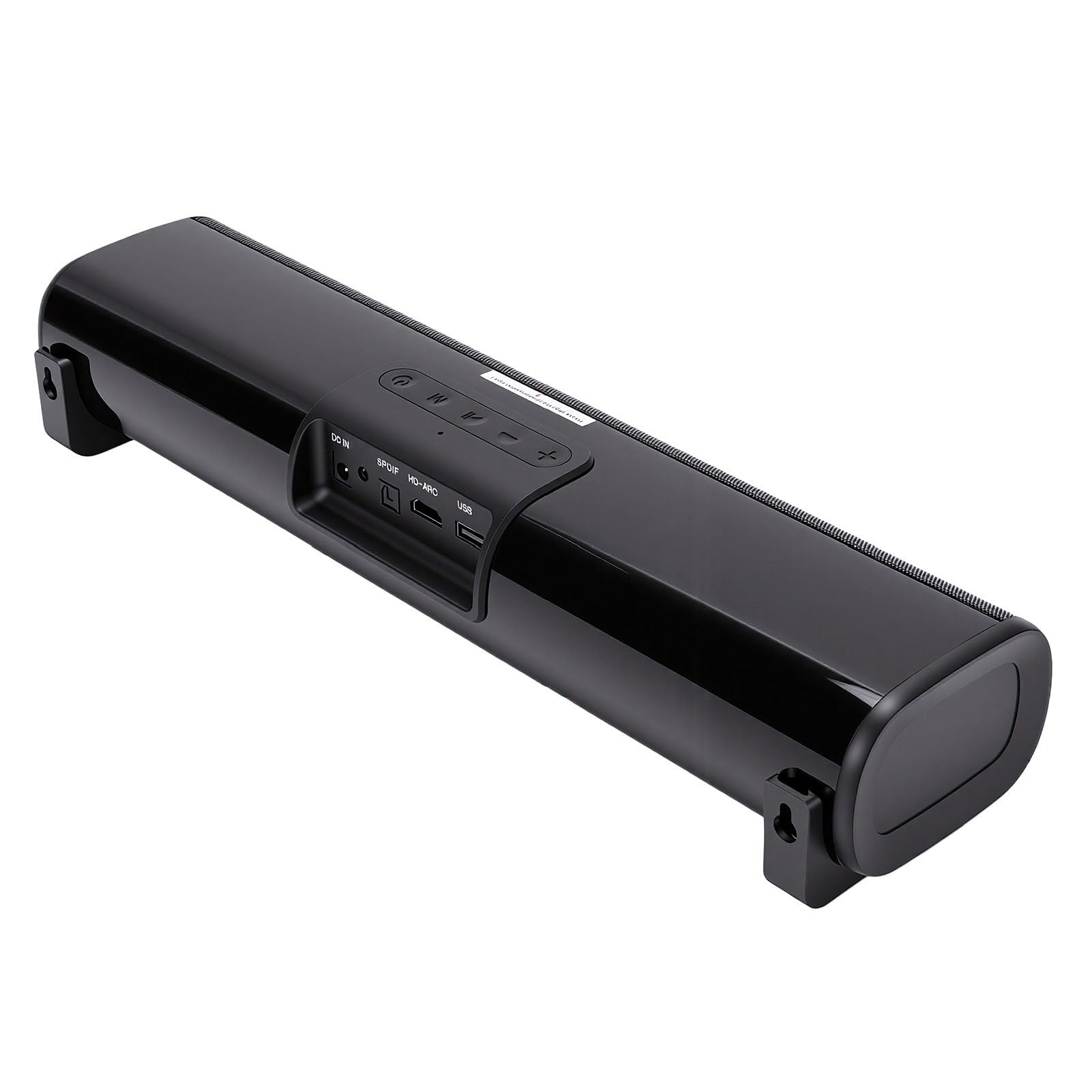 LICAEVEY Listwa Dźwiękowa do Telewizora Smart TV, Głośnik Kina Domowego Bluetooth 5.0, 60 W, kanał 2.0 z HDMI ARC SPDIF, USB AUX, 3 Tryby Dźwięku, montaż na ścianie lub na Biurku, do (wtyczka UE)