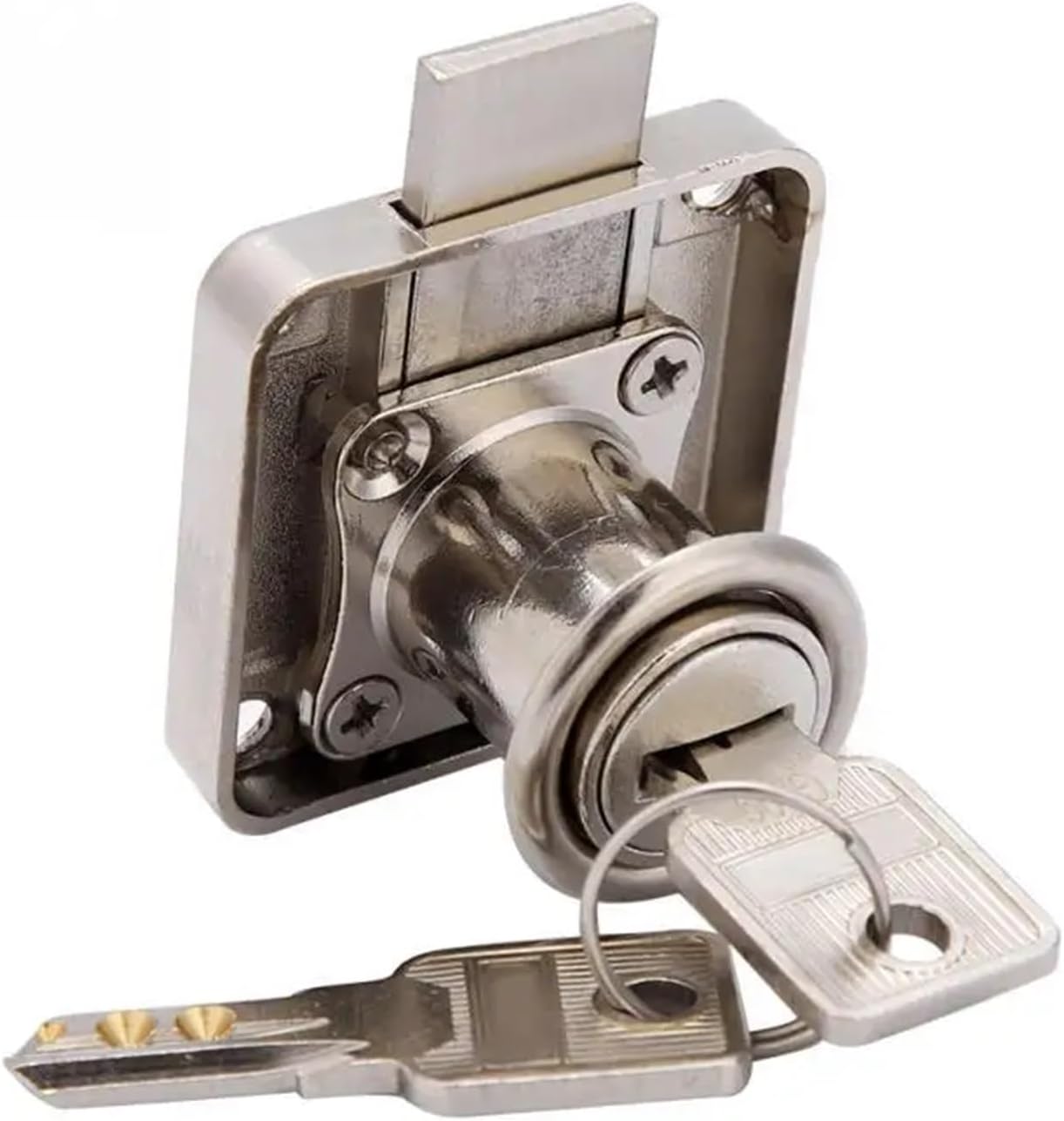 Furniture Lock Zinc Alloy Display Cabinet Drawer Household Lockers Hardware 1Pcs(138-22)