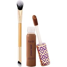 tarte shape tape concealer & brush Instant Full Coverage for Under Eye, Dark Circles, Fine Lines, Redness & Discoloration, Dermatologist-Tested, Vegan, Cruelty Free