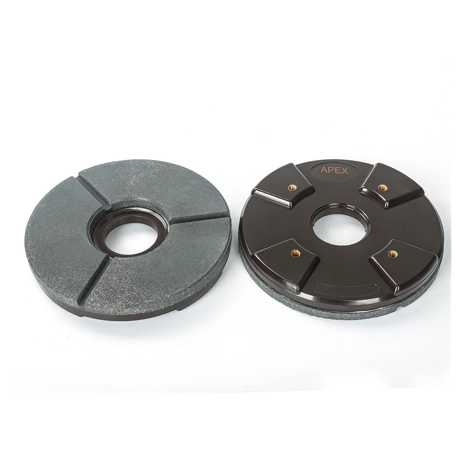 Xuro 10 Cal 250mm Black Buff Wet Polishig Pad Typ Elastyczny materiał ścierny Blok do szlifowania na mokro do szlifowania marmurowego kamienia granitowego
