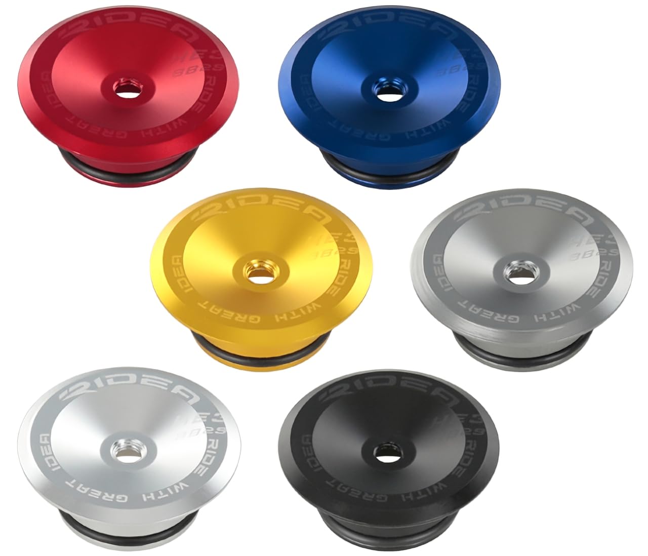 Amazon | RIDEA Crank axle cap BB29HE1 チタン 147-04737 | RIDEA