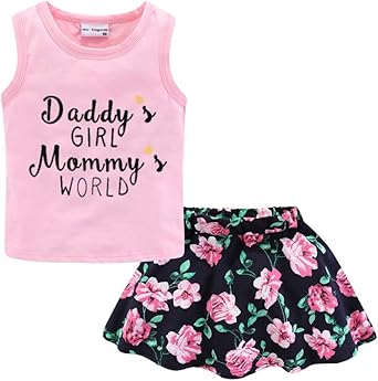 Mud Kingdom Girls Floral Summer Set