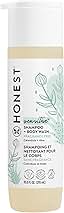 The Honest Company 2-in-1 Cleansing Shampoo + Body Wash for Sensitive Skin | Gentle for Baby | Naturally Derived, Tear-free, Hypoallergenic | Fragrance Free, 10 fl oz