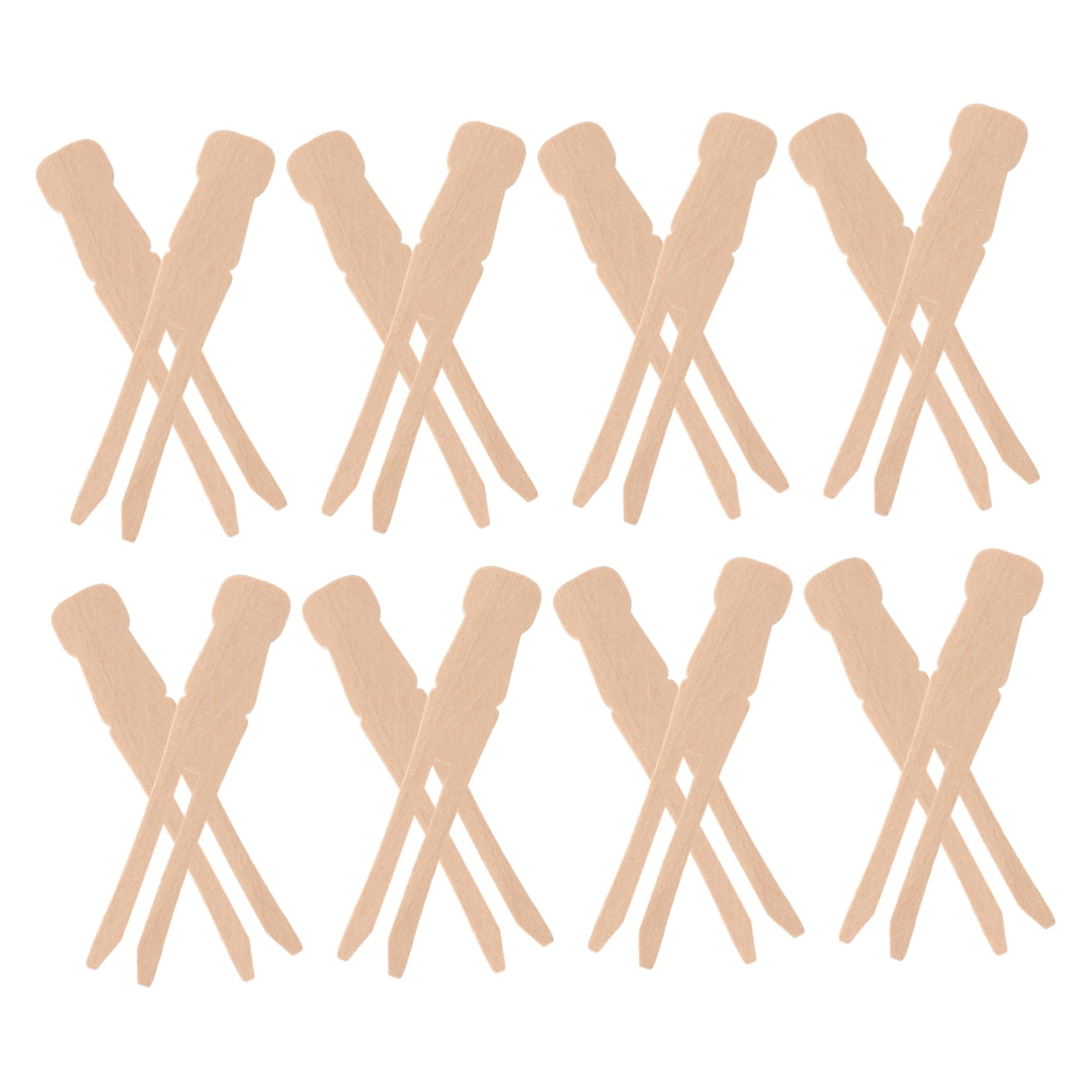 Amosfun 500 Pz Mollette Di Legno Mollette Antivento Fermagli Per Stendibiancheria Trapuntate Antivento Morsetto Per Trapunta Clip Per o Da Bucato