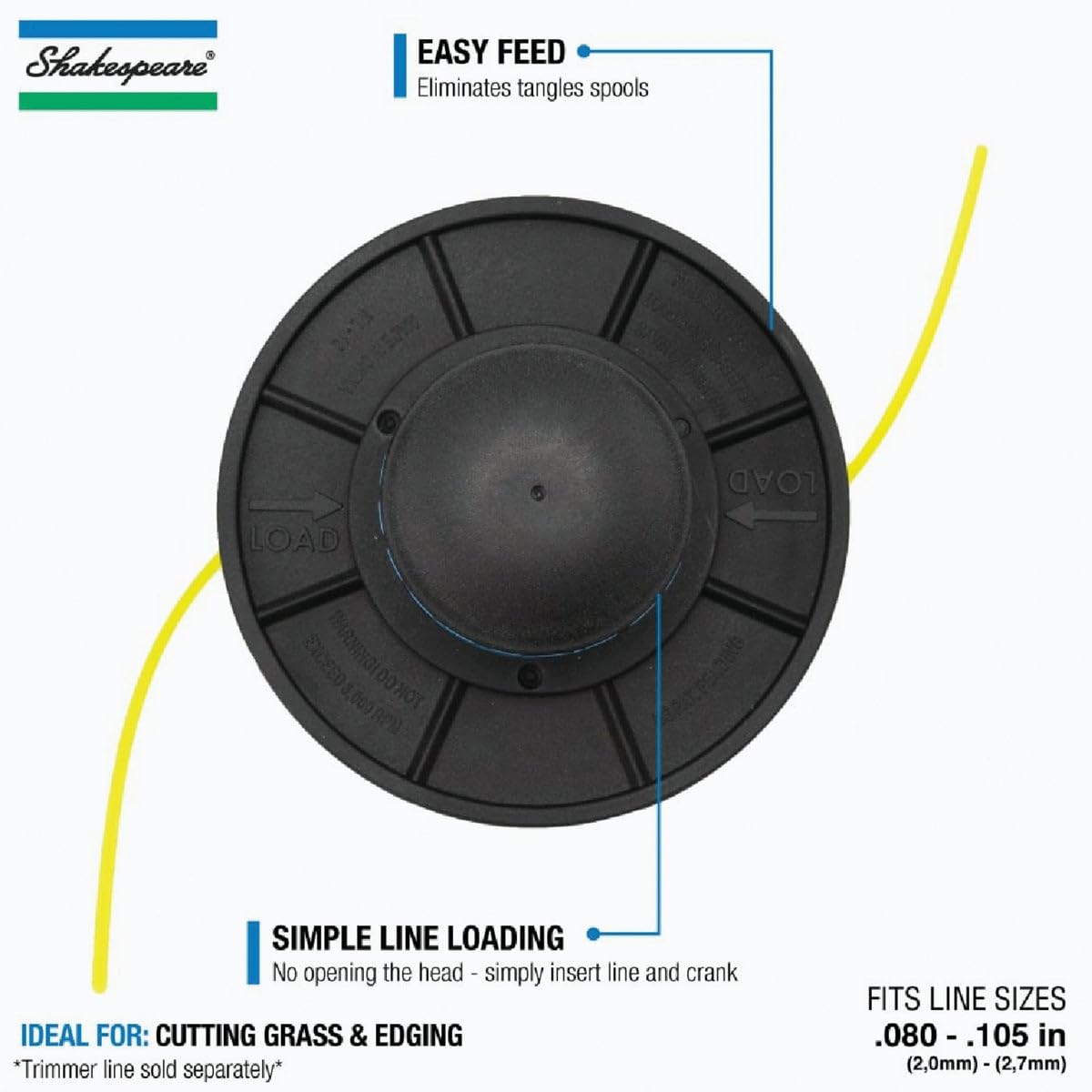 OE-3 SPEED シングルタブスラスター Amazon.com: Shakespeare Auto Winder Bump Feed Trimmer Head