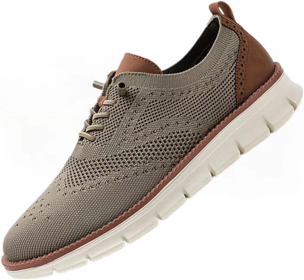 YINGK YKBreeze Shoes for Men, 2024 New Breathable and Lightweight Mesh Shoes, Mens Wearbreeze Shoes, Breeze Urban Shoes for Men