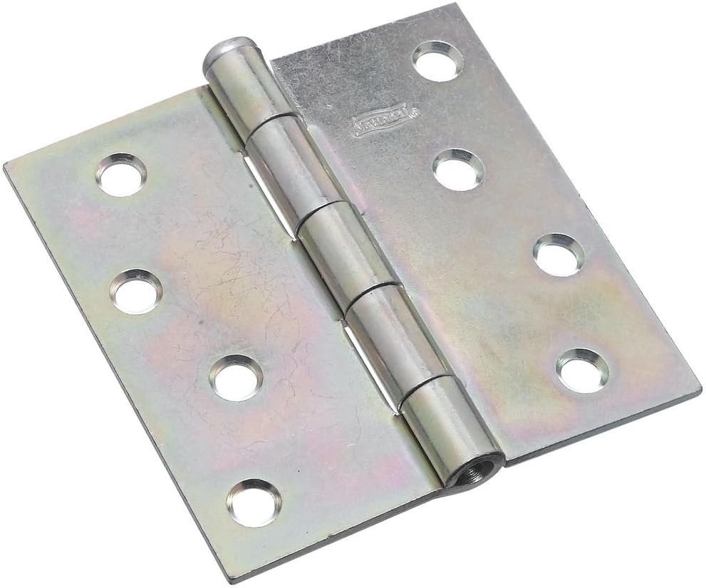 National Hardware N195677 V504 Removable Pin Broad Hinge in Zinc plated Door Hinges