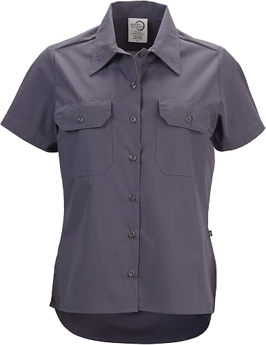 Mercer Culinary Women's Brewer Shirt, Gray, XXS