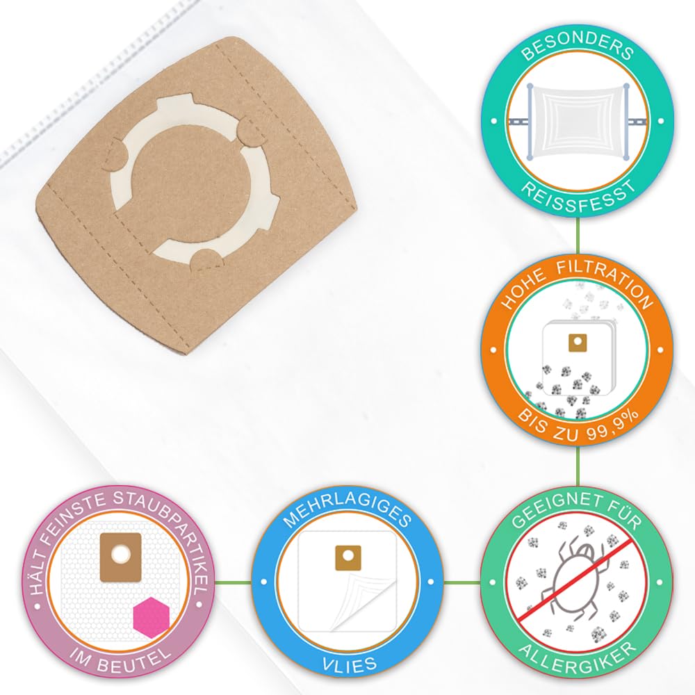 Gewebeschlauch Für Parkside PPWD 30 Sauger - 5 Meter Industrie Schlauch