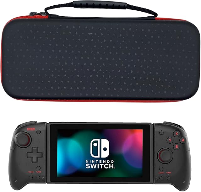iofeiwak Hori Split Pad Pro Case - Portable Hard Shell Carrying Case for Nintendo Switch Hori Split Pad Pro Controller - Lightweight & Shockproof