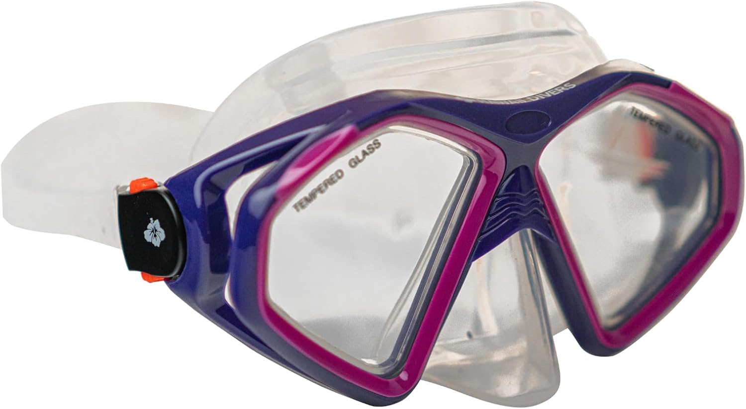 Hawaii Divers Laguna Adult Snorkel Mask and Snorkel Set for Swimming, Snorkeling and Diving, Equipment Combo, Snorkeling Gear