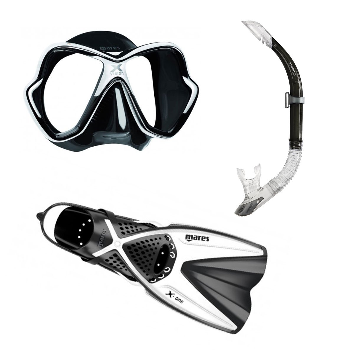 Mares X de One + X de Vision + Sailor – Set de esnórquel (Tallas 35 – 47