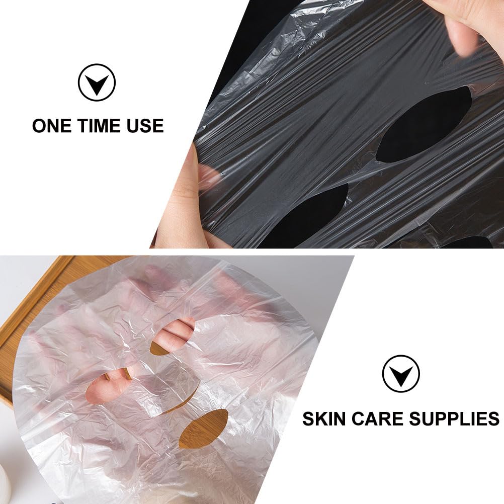 FOMIYES 800 pcs Facial Mask Film Moisture Retention Skincare Face Mask Home Salon Spa Use