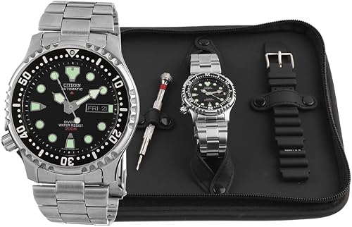 Citizen Promaster-Sea NY0040-09EEM Montre pour hommes Avec bracelet complémentaire - 7