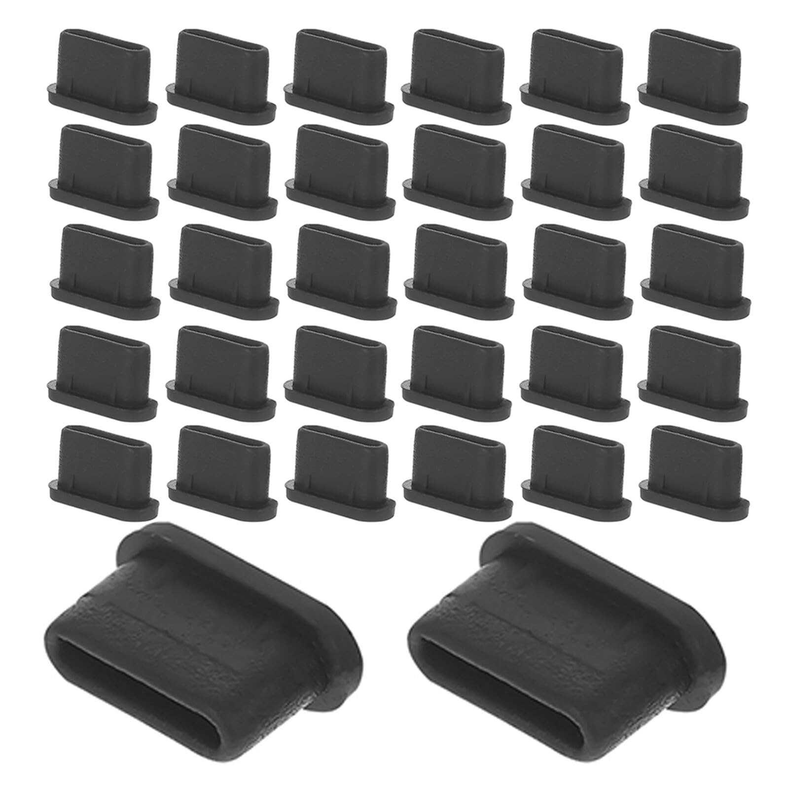 Tapón para enchufe de teléfono de silicona flexible con diseño Tipo C 8