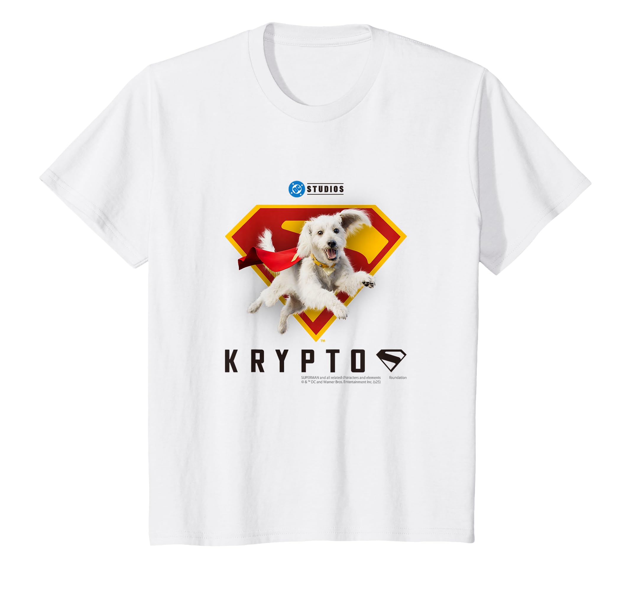 Amazon | 映画『スーパーマン』クリプト(B)01 Tシャツ | Tシャツ 