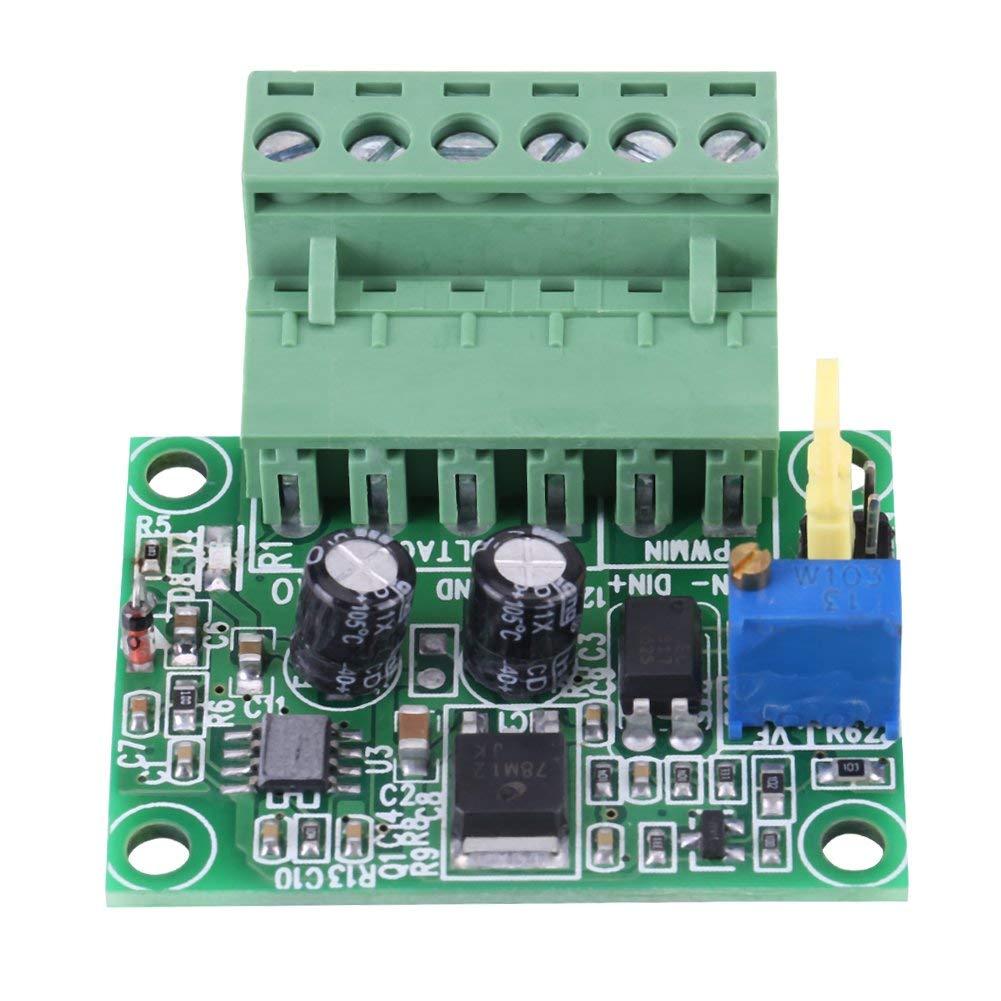 Convertitore Digitale Analogico Modulo PWM 1-10Hz 1-3kHz Scheda Conversione Tensione Segnale, Controllo Velocità Motore e Regolazione Luminosità, per Automazione Industriale Domotica