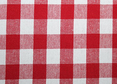 Image of AIRWILL Branded, 100% Cotton Yarn-Dyed Multicolor Checks with 6 /8 Seater Tablecloth, Sized 140cm Width and 180cm Length, Pack of 1 piece