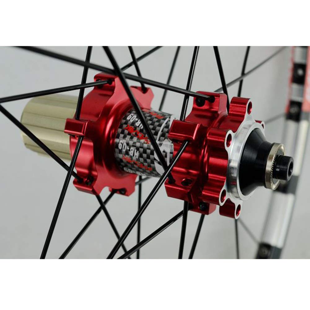 26 27,5 Zoll MTB Vorderrad Und Hinterrad Scheibenbremse Mountainbike Laufradsatz Schnellspanner Doppelwandig 7 8 9 10 11 12 Fach 24 Löcher