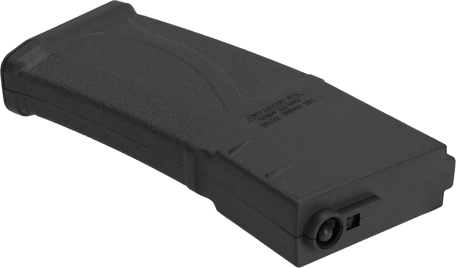 Evike Airsoft - Blue Box 140rd Polymer Midcap Magazine for M4 / M16 Series Airsoft AEG Rifles (Color: Black/Single) : Sports & Outdoors