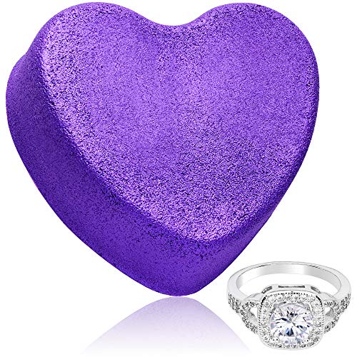 Size 7 Ring Cosmic Love Heart Bath Bomb With Jewelry Inside Usa Made Skin Moisturize Fizzie #TOP1