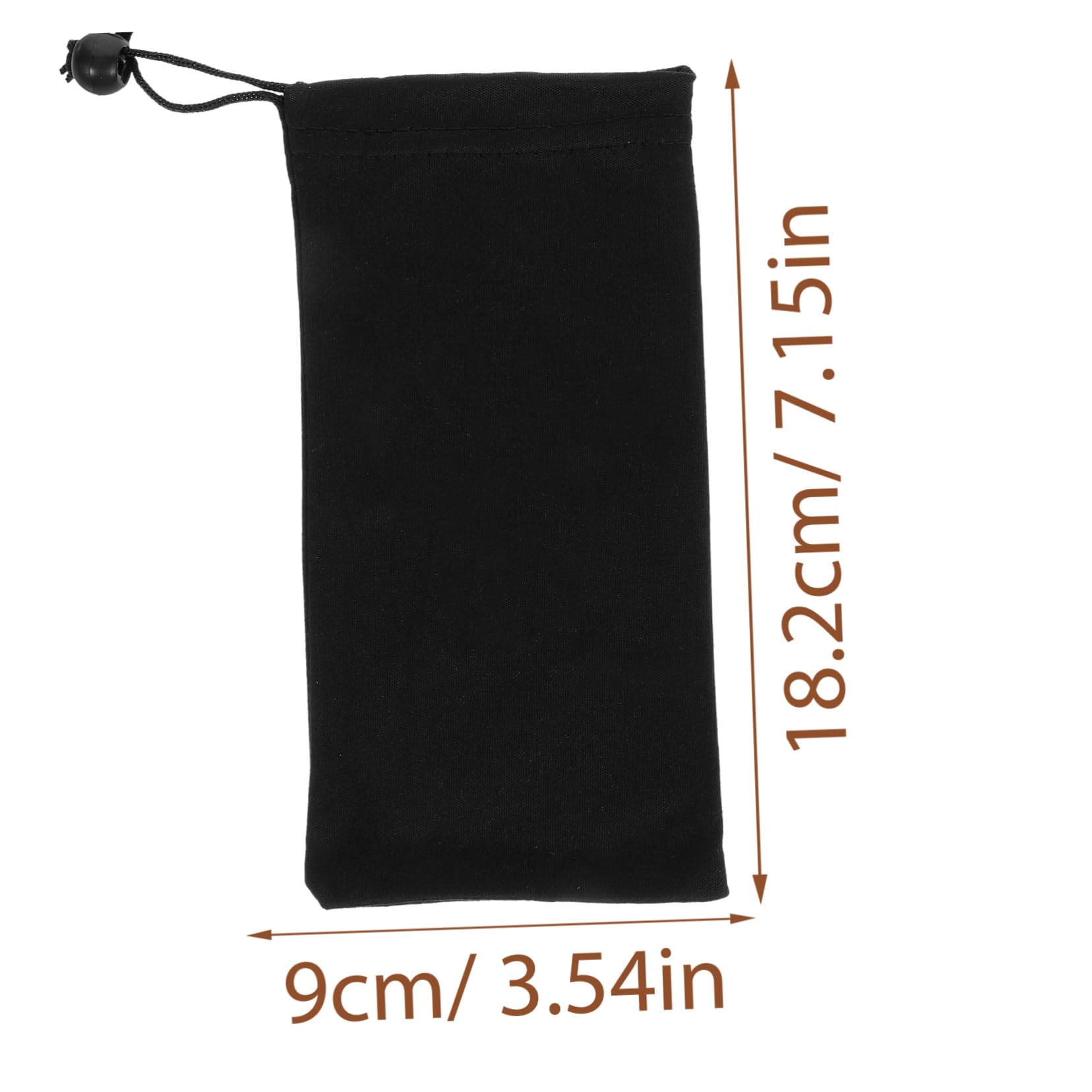 LIFKOME Aufbewahrungstasche Für Sonnenbrillen Sonnenbrillenschutzbeutel Aufbewahrungstasche Für Brillen Harte Brillenabdeckung Brillenschutztaschen Black Superfeine Faser