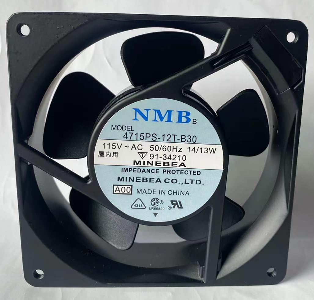 AJSWISH New 4715PS-12T-B30 115V 14/13W 12CM 12038 Cooling Fan for 4715PS-12T-B30 Fan