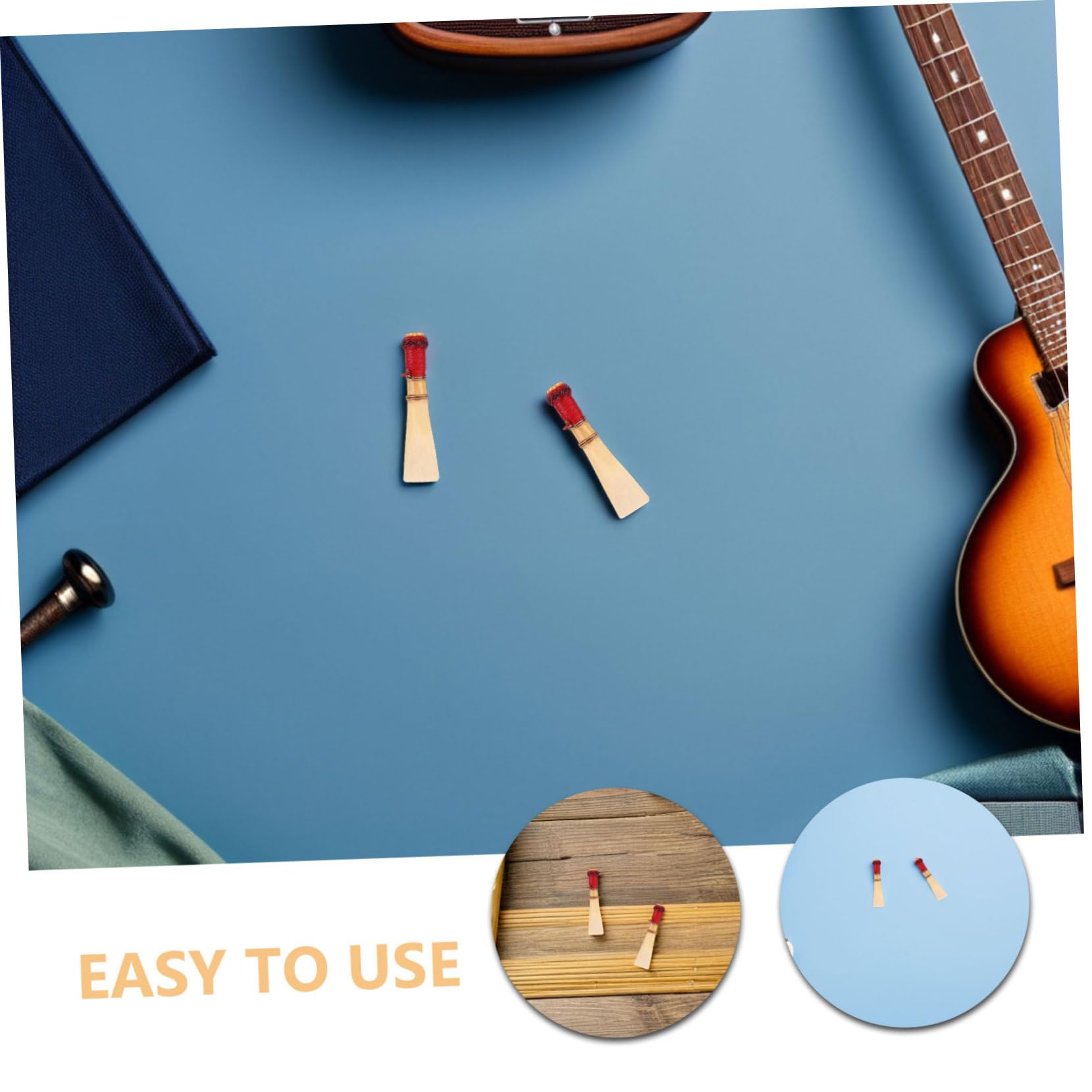 Ance per Fagotto 5 Pezzi in Reed, Parte per Strumento a Fiato | Conservazione Pratica, Set per Principianti e Professionisti D’orchestra, Accessorio Custodia e Box