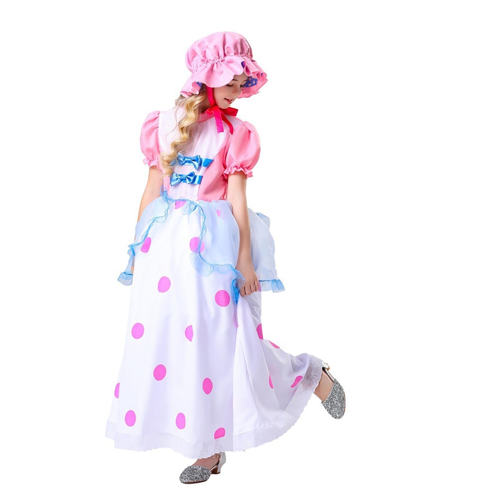 Genérico Disfraz Niña Halloween Bruja Adorable. Traje De Cosplay De Vestido Largo para Niños 5 A 12 Años. Ropa Fiesta Disfraces. Disfraz Carnaval Maga