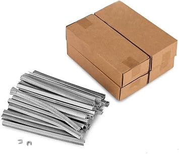 U-shape Sausage Clippers, 4 Boxes 16,000PCS U506 Clips Sausage Clipper Clips Aluminum Magnesium Alloy for Manual U-shape Sausage Clipper Clipping Machine