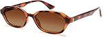 SOJOS Retro Rectangle Polarized Sunglasses for Women Men SJ2629 | Trendy Hexagon Narrow Chic Y2K Shades Sunnies
