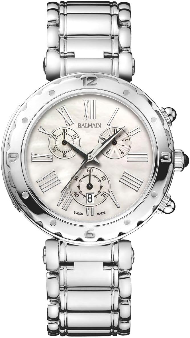 Balmain, Lady, Balmainia, Steel, Swiss Made, Quartz, White, Stainless Steel 316L, B56313382U