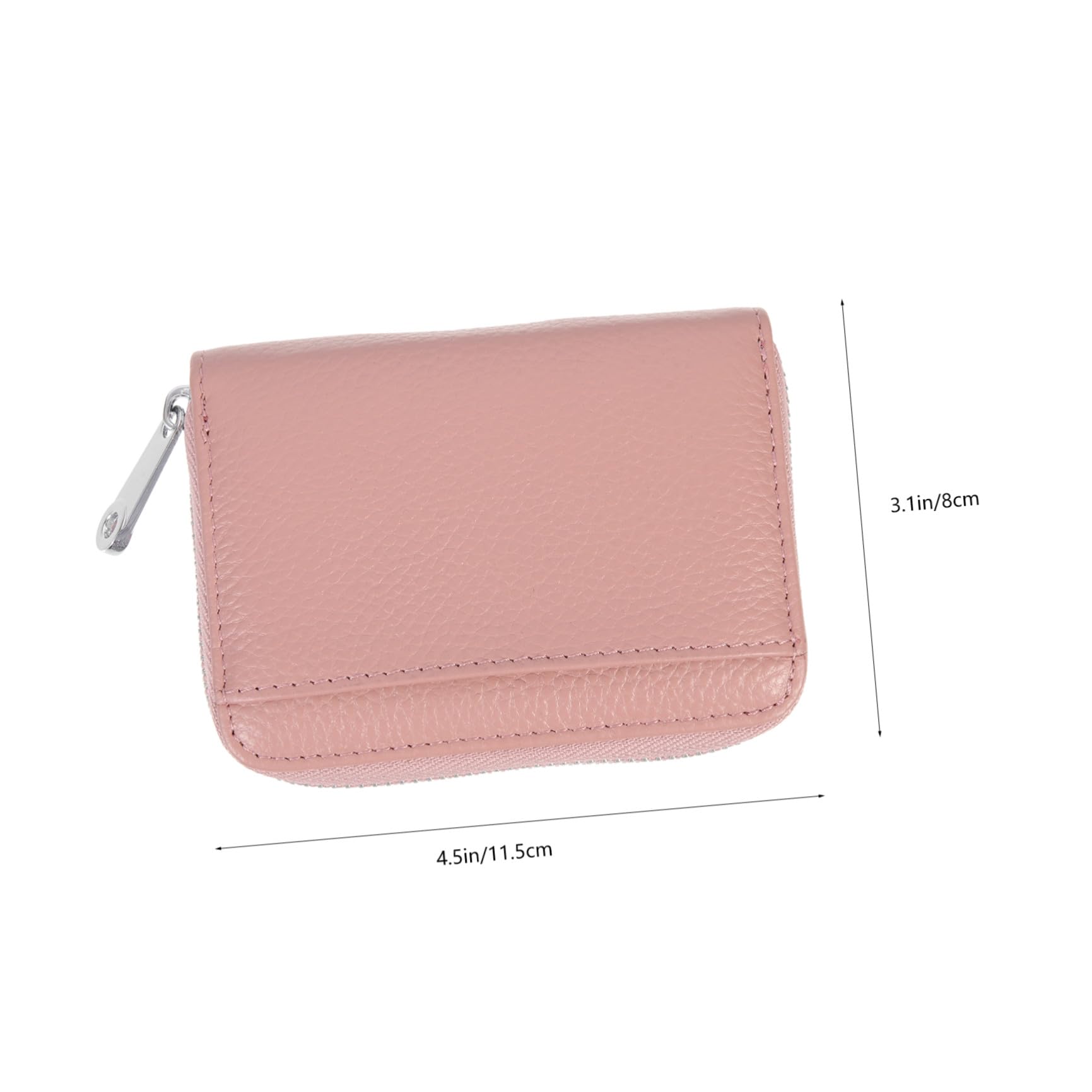 SHERCHPRY 3piezas Portatarjetas De Crédito De Piel De Vaca Organizador De Tarjetas De Gran Capacidad Tarjetero Multifuncional Elegante y Portátil para Uso Diario