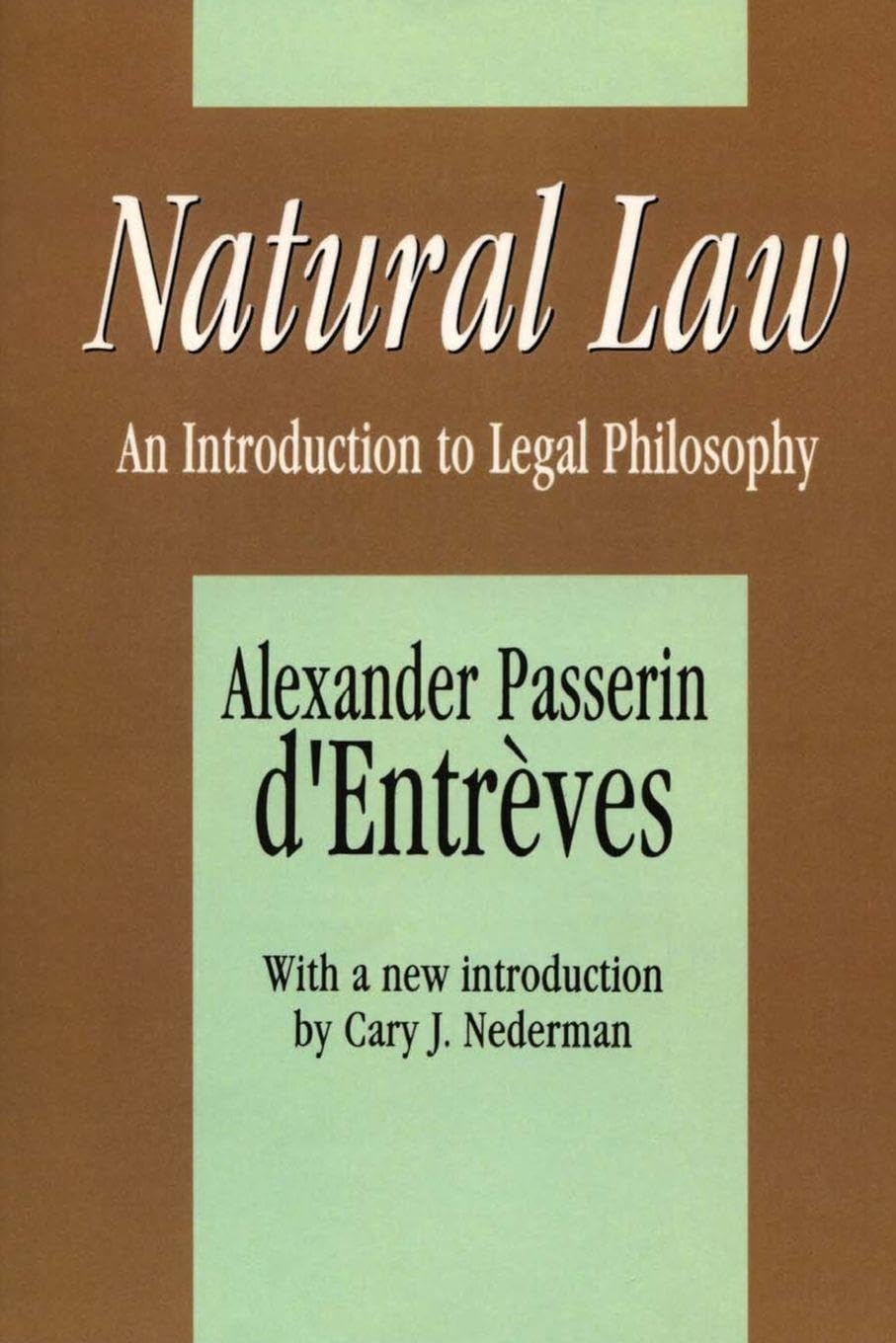 Buy Natural Law: An Introduction to Legal Philosophy: 4 (Library of Conservative Thought) — BookShops.in